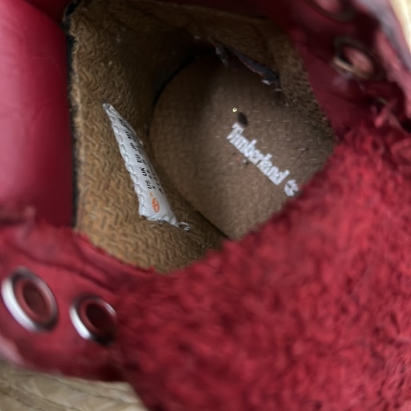 Timberland Kids Waterproof Combat Boots Size 5 - Picture 7 of 11